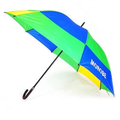 Branded budget golf umbrella