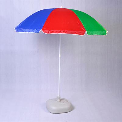 Colorful beach umbrella