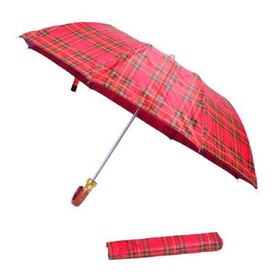 Double layer folded umbrella 