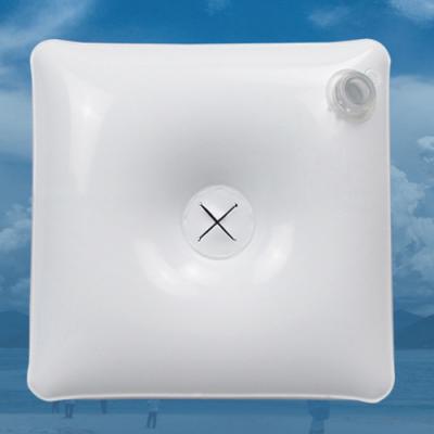 Inflatable umbrella base