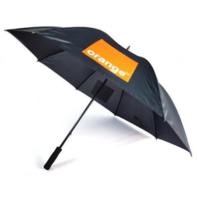 Orange promotion golf umbrella EVA handle